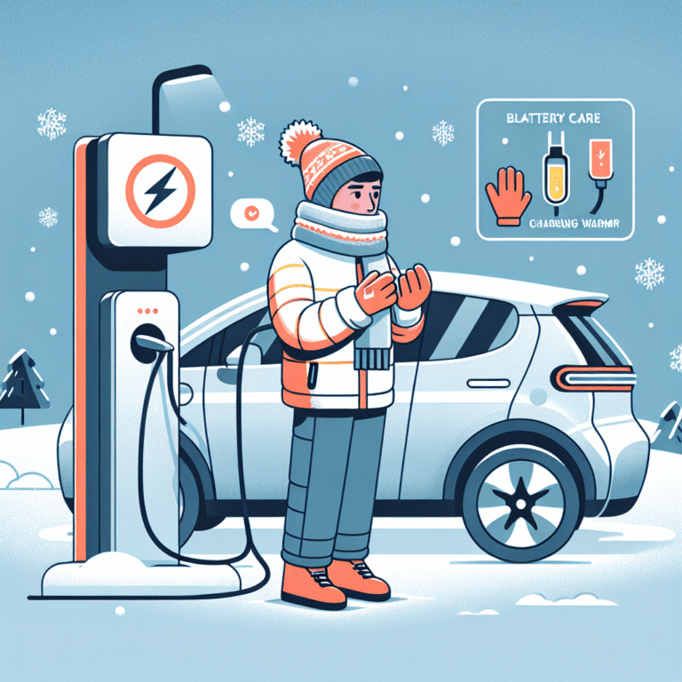 how to care for an EV in winter