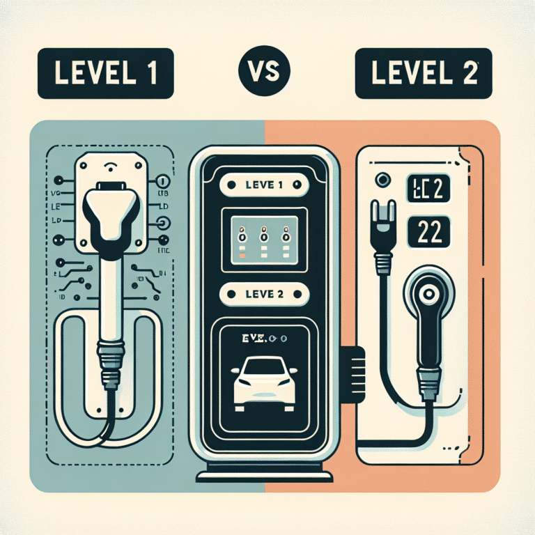 Level 1 vs Level 2 EV chargers explained