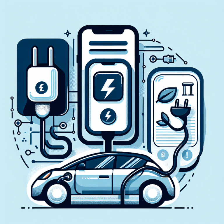 EV charging apps and networks