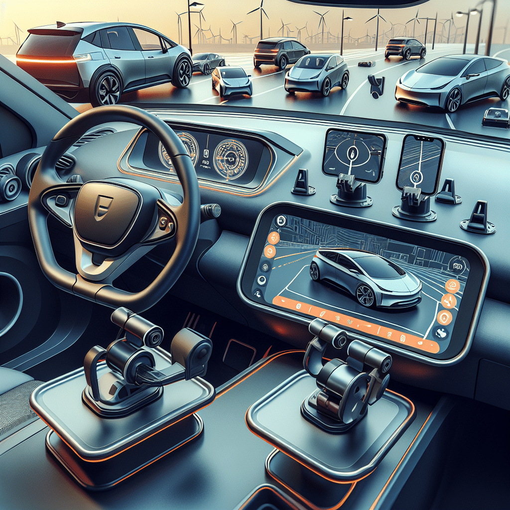 Convenient EV Phone Mounts and Holders for Navigation
