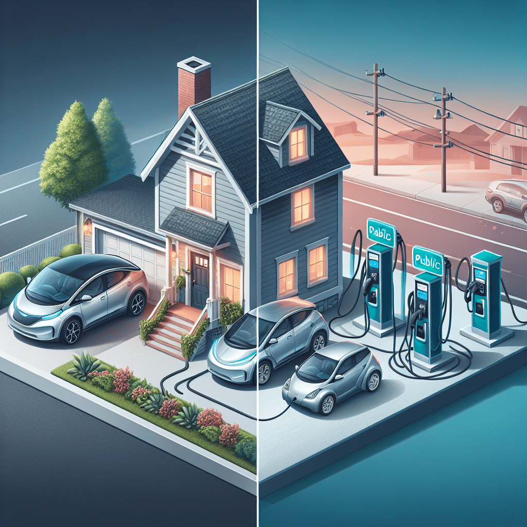home vs public EV charging pros and cons