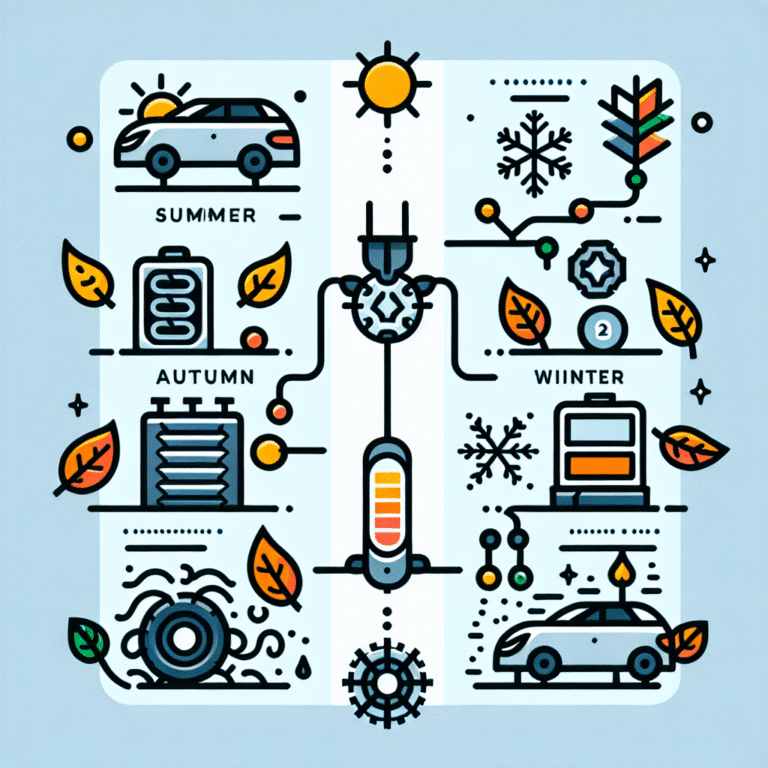 seasonal maintenance checklist for EVs