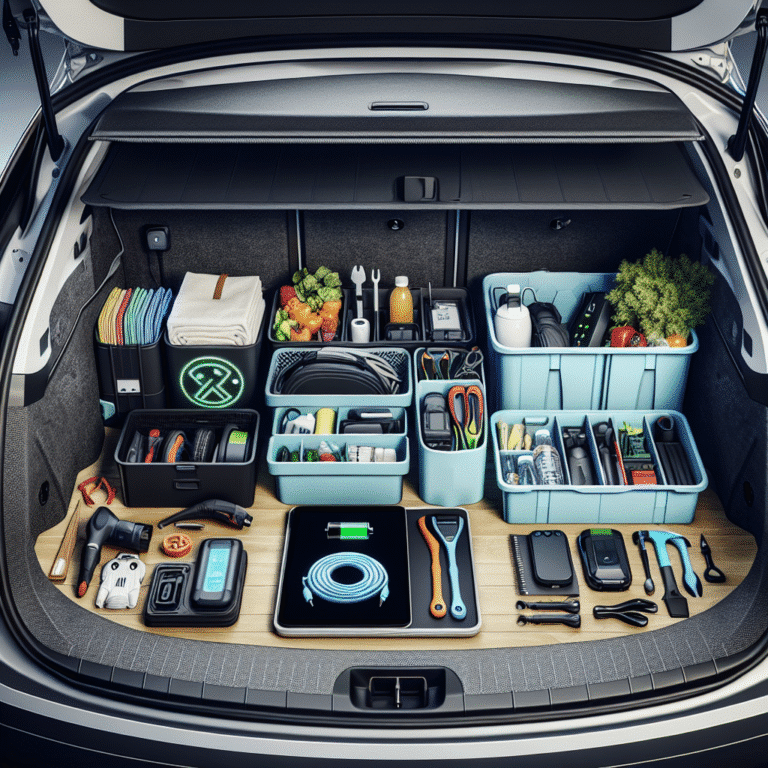 Smart EV Storage Solutions for Decluttering Your Trunk