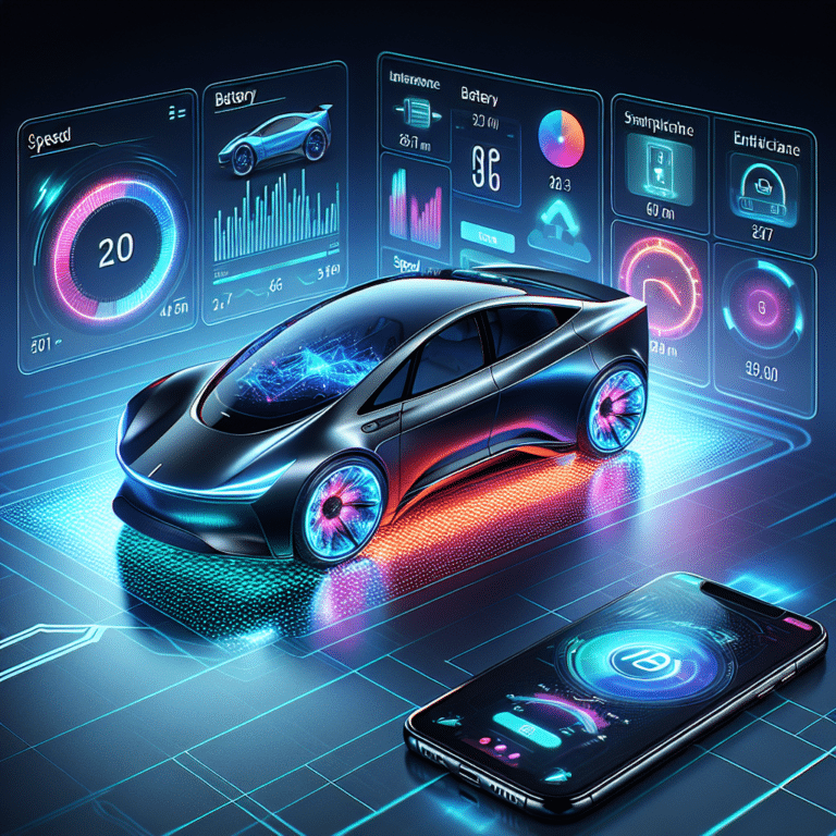 smart apps for monitoring EV performance