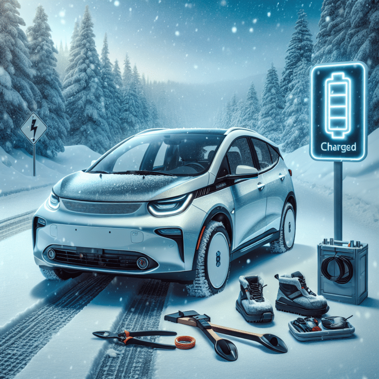 how to prepare your EV for winter driving