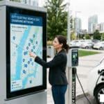 ev charging network map