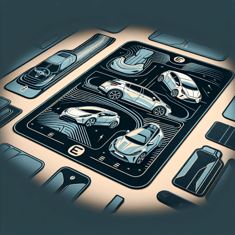 stylish mats for electric car interiors
