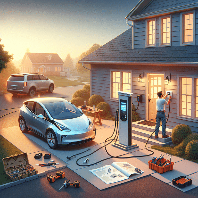 home EV charging station installation guide for beginners