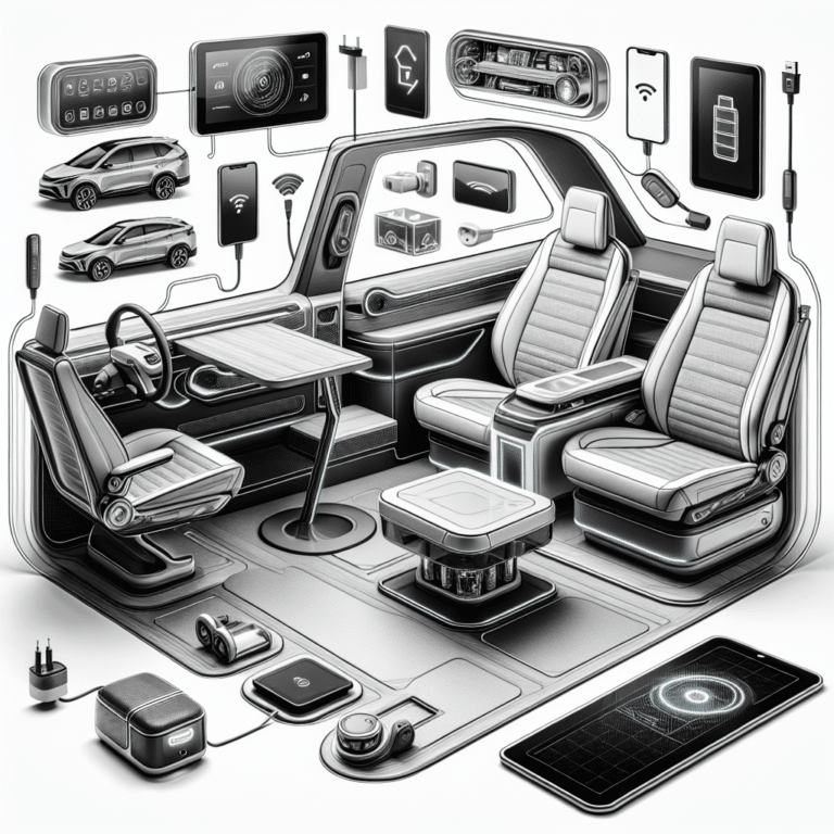 interior gadgets every electric vehicle needs for convenience