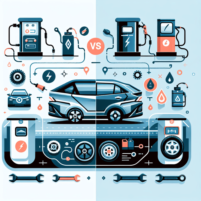 electric car maintenance vs gasoline car maintenance