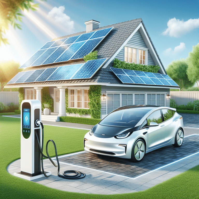 maximizing efficiency with solar-powered home EV chargers