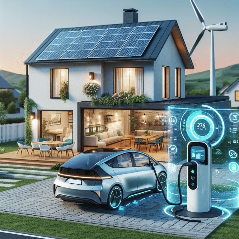 integrating home EV chargers with smart home technology